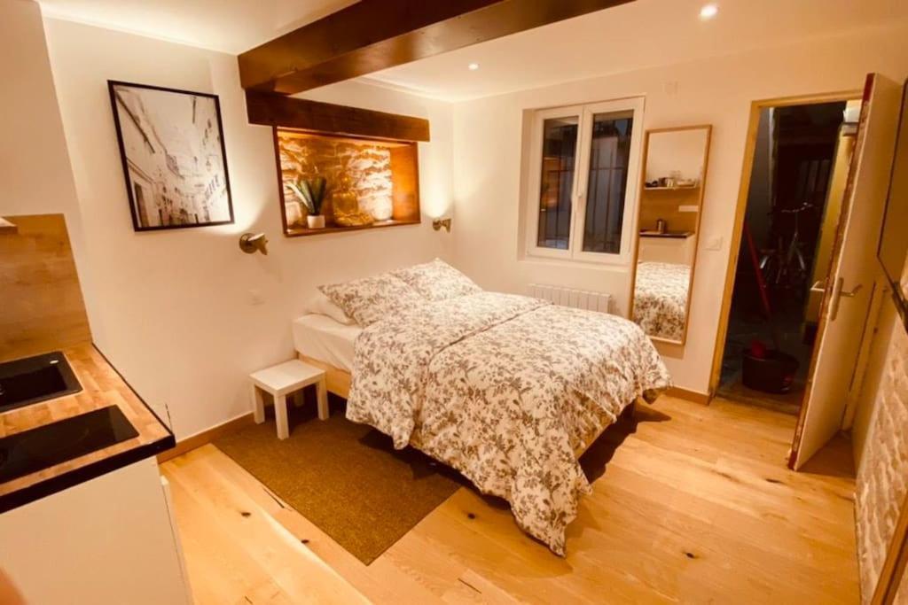 Studio Renove Avec Patio, Coeur Du Centre Ville Besançon Buitenkant foto